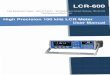 High Precision 100 kHz LCR Meter User Manual 'j ,t', :1