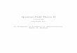 Quantum Field Theory II - people.phys.ethz.ch