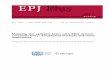 EPJPlus - users.ugent.be