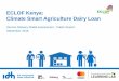 ECLOF Kenya: Climate Smart Agriculture Dairy Loan