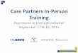 Care Partners In-Person Training - AIMS Center