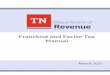 Franchise and Excise Tax Manual