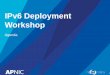 IPv6 Deployment Workshop - start [APNIC TRAINING WIKI]