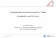 Capability Maturity Model Integration (CMMI) Introduction 