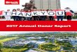 2017 Annual Donor Report - Brock U