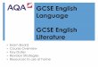 GCSE English Language GCSE English Literature