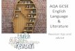 AQA GCSE English Language Literature