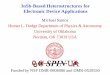 InSb-Based Heterostructures for Electronic Device Applications