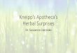 Kneipp’s Apotheca’s Herbal Surprises