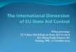 Hilary Jennings EU-China Workshop on State Aid Control EU 