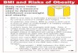 BMI and Risks of Obesity - Arkansas Department of Health