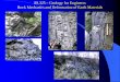 89.325 – Geology for Engineers Rock Mechanics and 