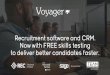 Recruitment software and CRM. Now ... - Voyager Software CRM
