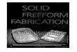 Solid Freeform Fabrication a new manufacturing paradigm 