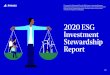 2020 ESG Investment Stewardship Report