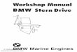 Workshop Manual BMW SternDrive - V12 Engineering