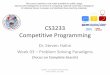 CS3233 Competitive Progggramming - NUS Computing
