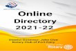 DISTRICT 9780 ONLINE DIRECTORY 2021 - 2022