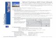Wind Turbine RFP Fact Sheet Fact Sheet