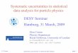 Systematic uncertainties in statistical data analysis for 