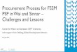 Procurement Process for FSSM PSP in Wai and Sinnar 