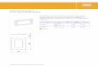 Technical data sheet Cover frame AR45, double