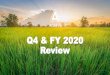 Q4 & FY 2020 Review