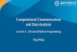 Computational Communications and Data Analysis