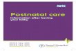 Postnatal care after discharge - Yeovil District Hospital