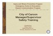City of Carson Manager-Supervisor Safety Training 2008.ppt [Read-Only]