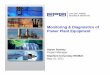 Monitoring & Diagnostics of Power Plant Eqqpuipment