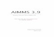 AIMMS 3.9 Release Notes