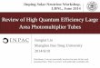 Review of High Quantum Efficiency Large Area 