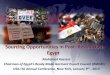 Sourcing Opportunities in Post Revolution Egypt