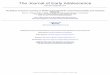 The Journal of Early Adolescence - Sage Publications