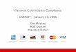Payment Card Industry Compliance - Durkee Consulting, Inc