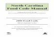 North Carolina Food Code Manual - DPH: Environmental Health Section