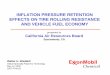 INFLATION PRESSURE RETENTION EFFECTS ON TIRE ROLLING RESISTANCE