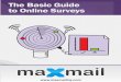 Basic Guide to Online Surveys | 1 - High Volume Email Marketing