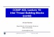 COMP 422, Lecture 10: Intel Thread Building Blocks (contd)