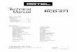 Technical Manual RCD-971 - Acoustic Psychos