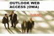 OUTLOOK WEB ACCESS (OWA) - Algonquin College