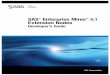 SAS Enterprise Miner 6.1 Extension Nodes: Developer's Guide