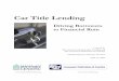 Car Title Lending