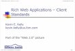 Rich Web Applications â€“ Client Standards