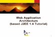 Web Application Architecture (based J2EE 1.4 Tutorial)