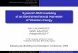 SystemC-AMS modeling of an Electromechanical Harvester of