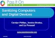 Sanitizing Computers and Digital Devices - Pass It On Center