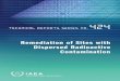Remediation of Sites with Dispersed Radioactive Contamination
