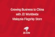 Growing Business to China with JD Worldwide Malaysia 